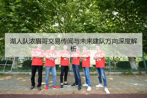 湖人队浓眉哥交易传闻与未来建队方向深度解析